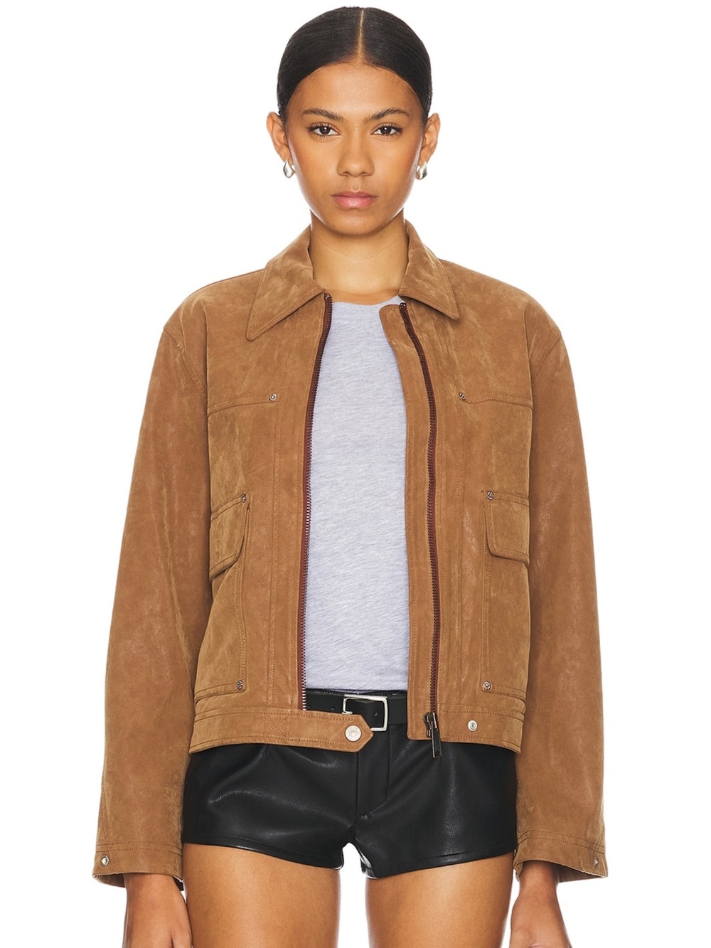 free people Blair vegan suede jacket